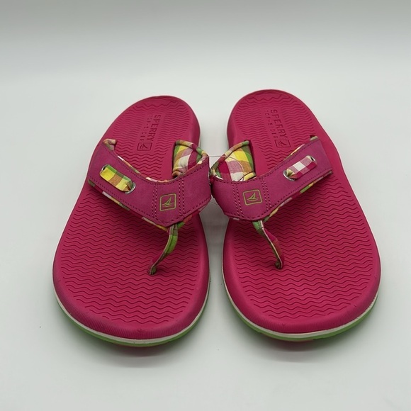 2282- Sperry Top-Sider Pink Sandals Size 5.5 - Picture 3 of 10